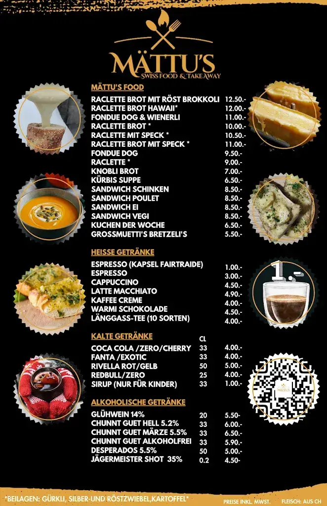 Menu_Mättu's Swissfood & Eventlokal_Bern_image_1