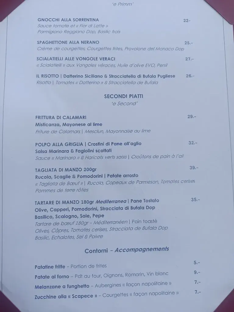 Vesuvius Pizzeria Napoletana | Ristorante_Praz (Vully)_menu_image_1