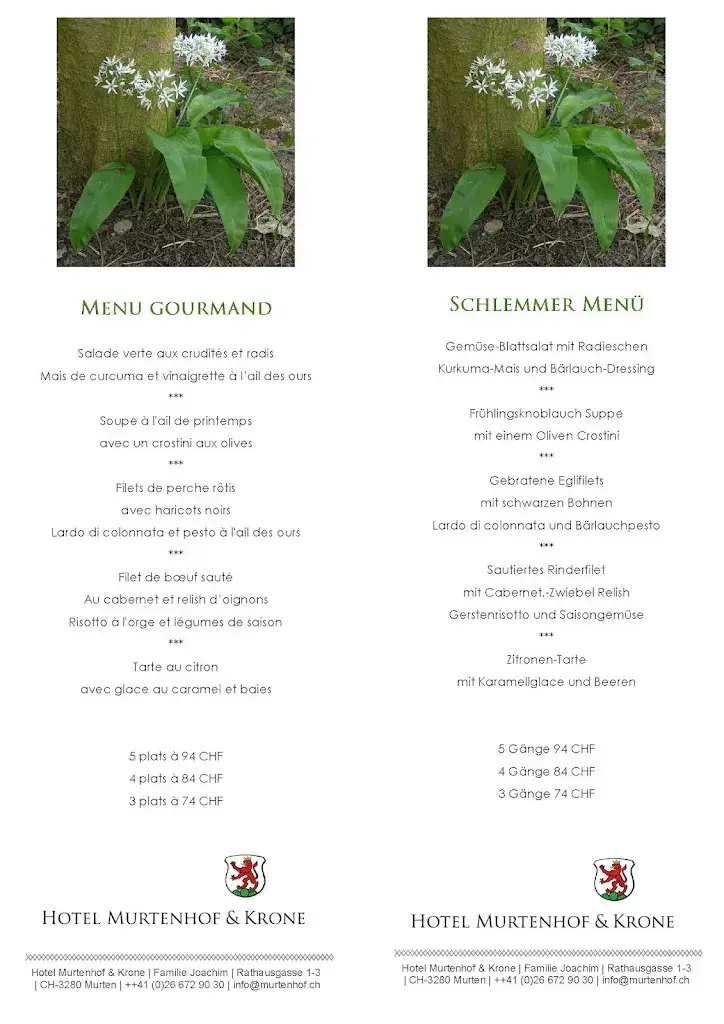 Menu_Restaurant Murtenhof_Murten_image_2