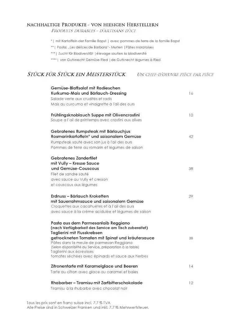 Menu_Restaurant Murtenhof_Murten_image_3