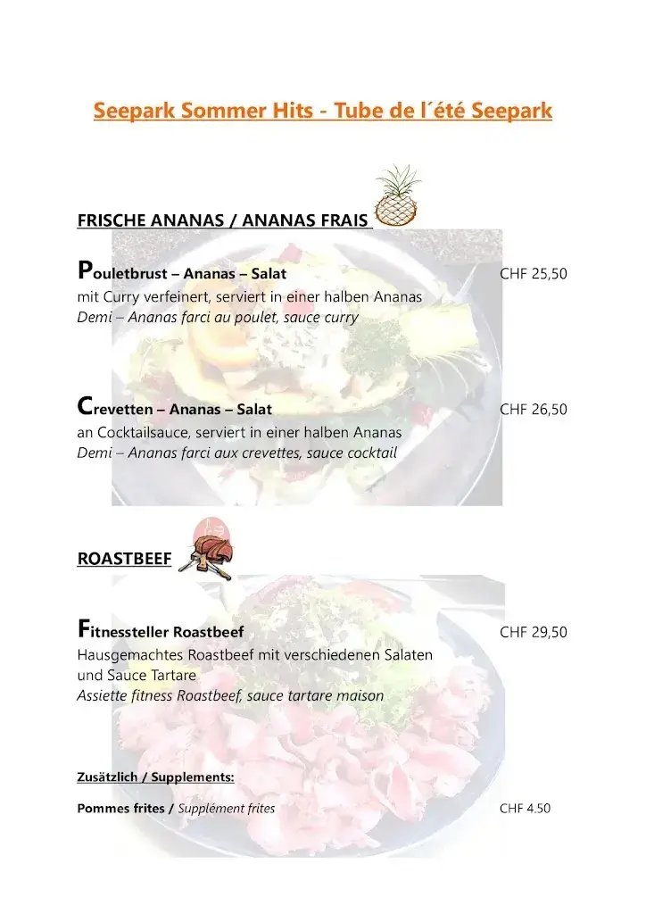 Menü_Restaurant Seepark Schiffenen_Düdingen_Bild_2