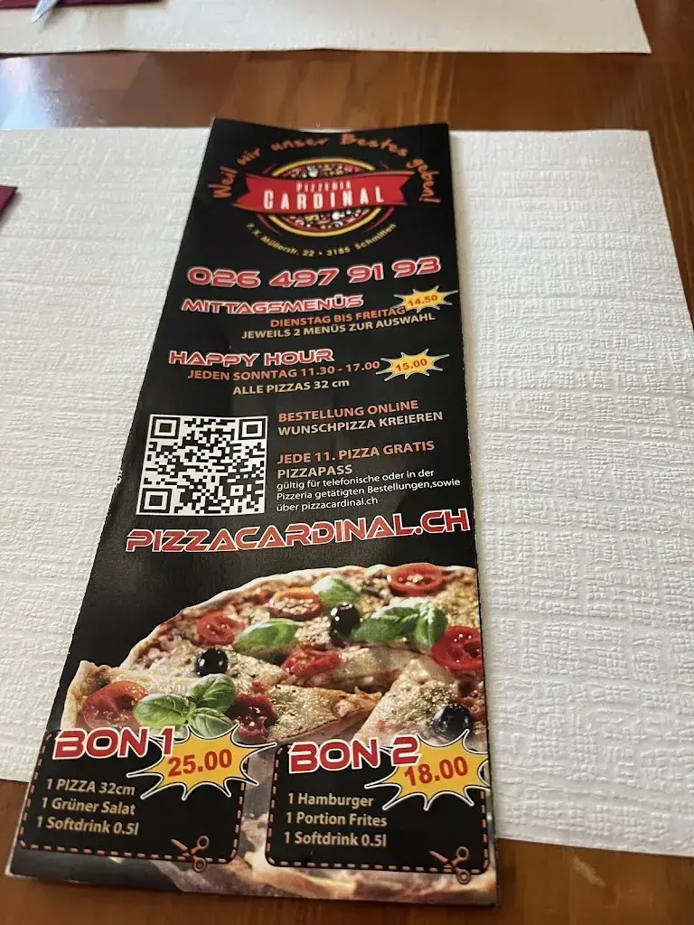 Pizzeria Cardinal restaurant à Schmitten