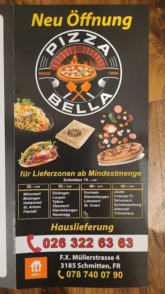 Pizza Bella_Schmitten_menu_image_1