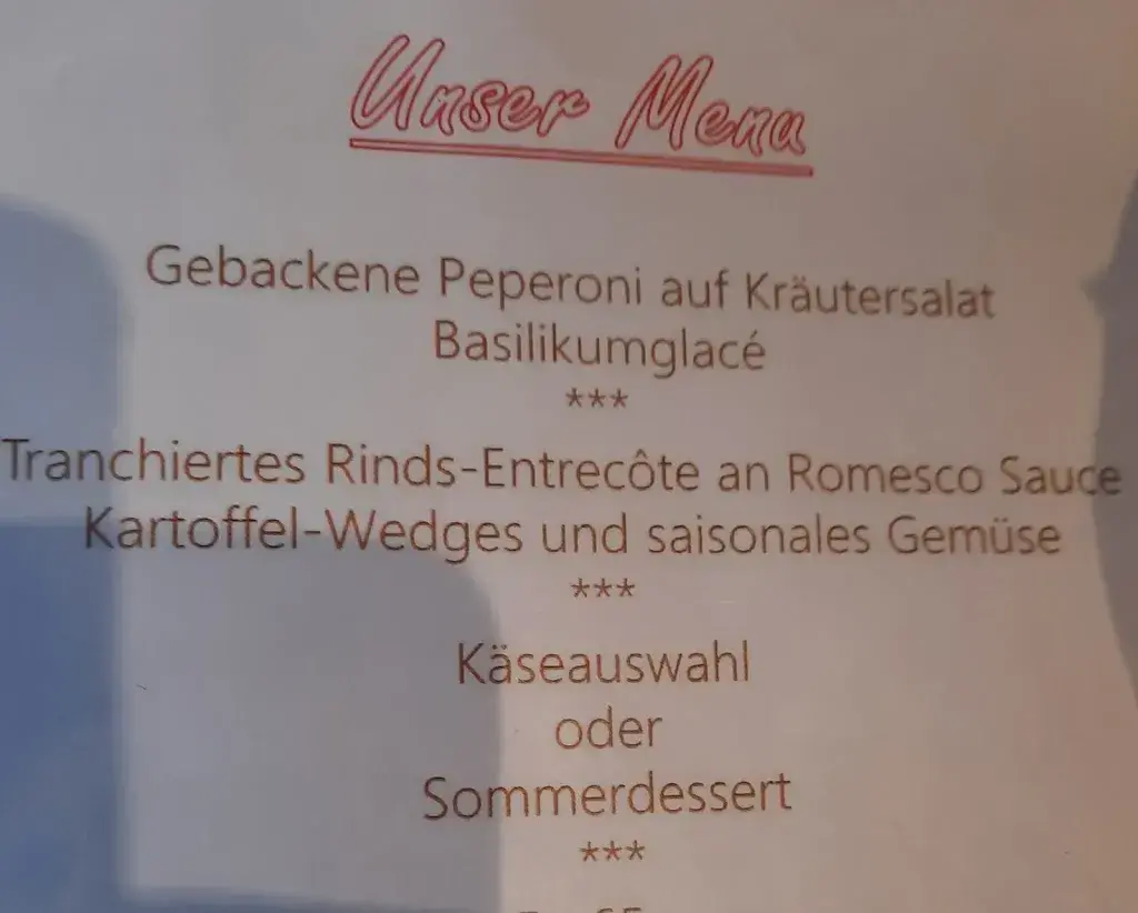 Restaurant "Zum brennenden Herz" restaurant à Rechthalten