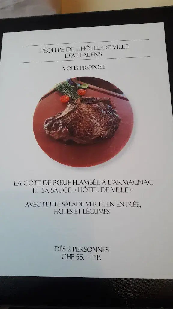Restaurant Hôtel-de-Ville d’Attalens_Attalens_menu_image_1