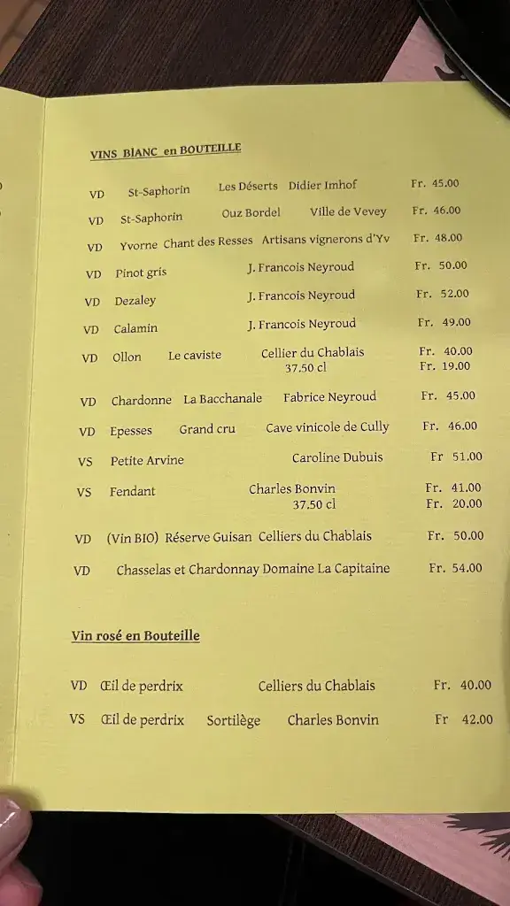 Trois Sifflets - Vevey_Vevey_menu_image_1