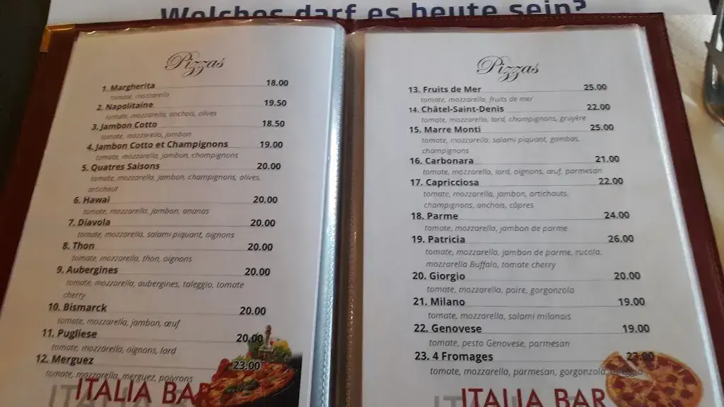 Menu_Restaurant Italia Bar_Châtel-Saint-Denis_image_4