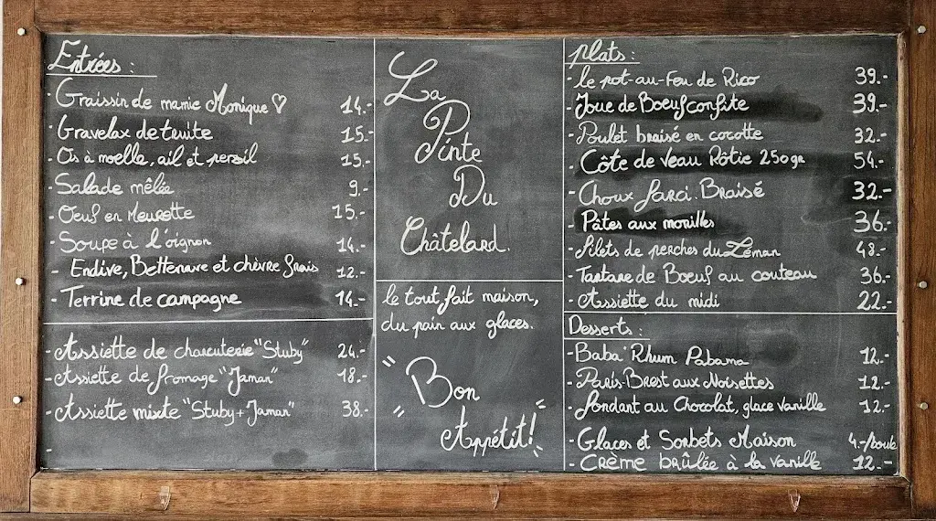 La Pinte du Châtelard_Corsier-sur-Vevey_menu_image_1