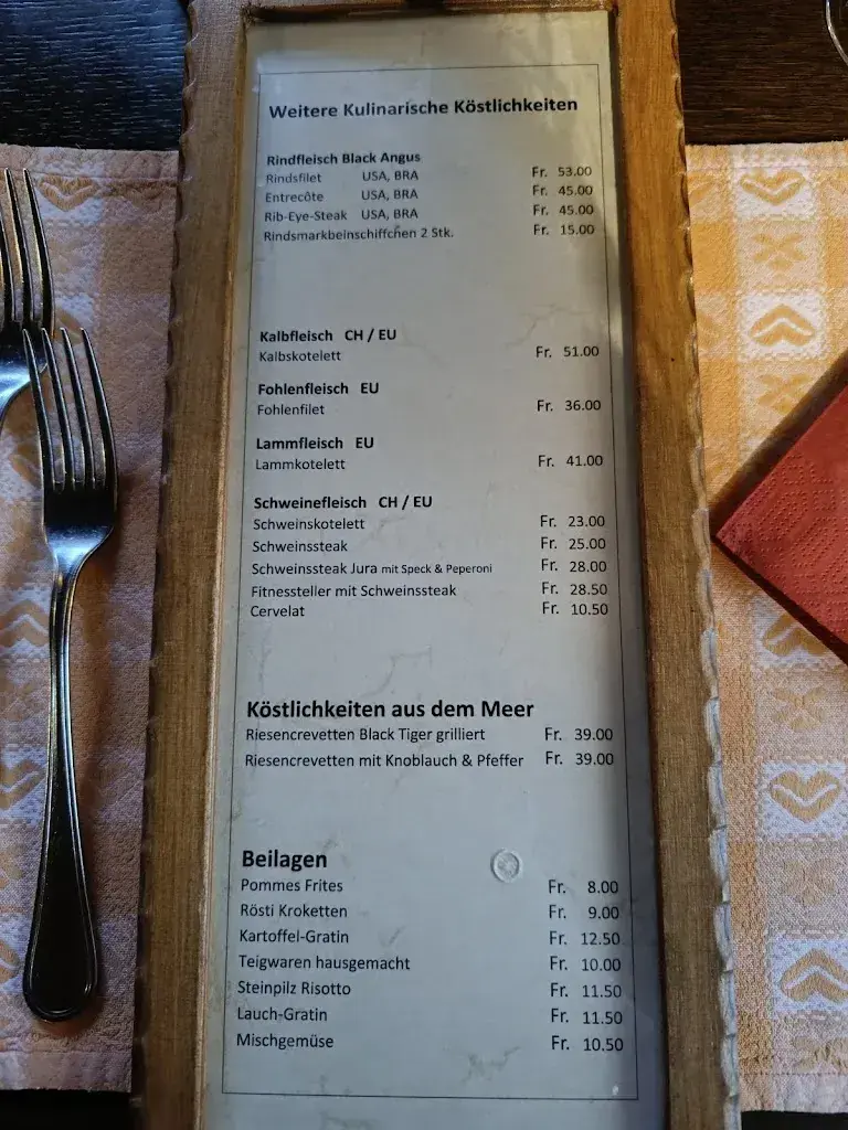 Schindle Grill - Restaurant Frohsinn restaurant à Holderbank