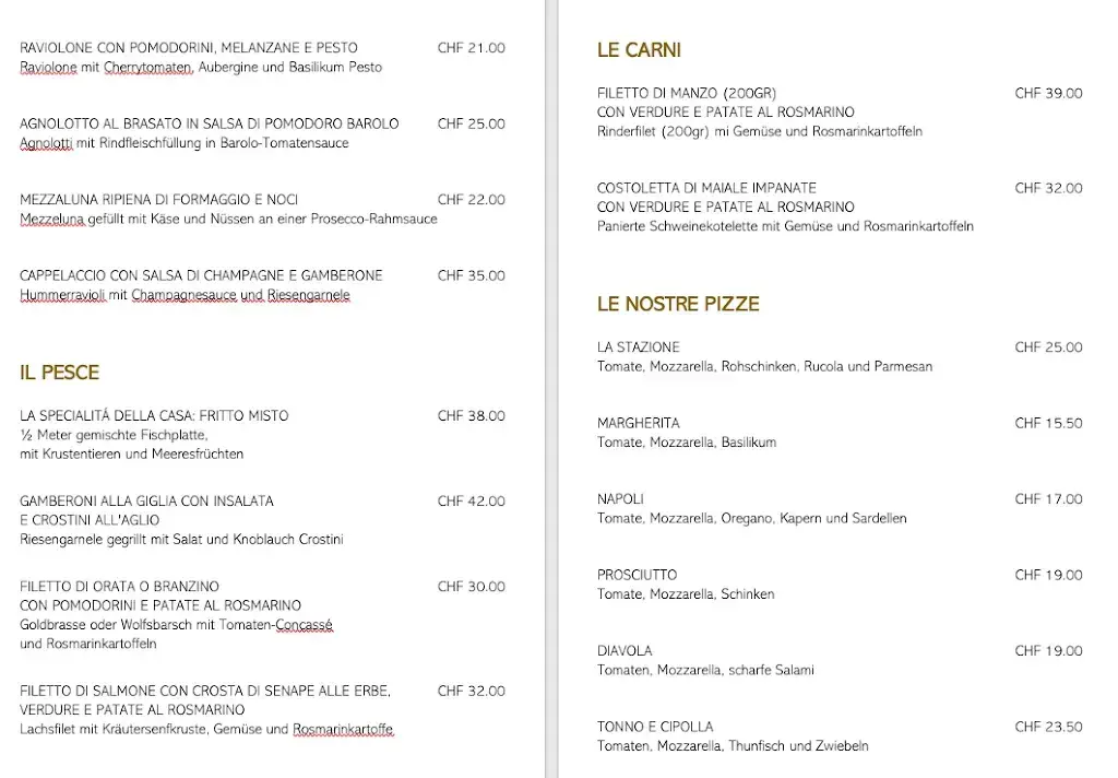 Ristorante Hotel Bahnhof Balsthal restaurant à Balsthal