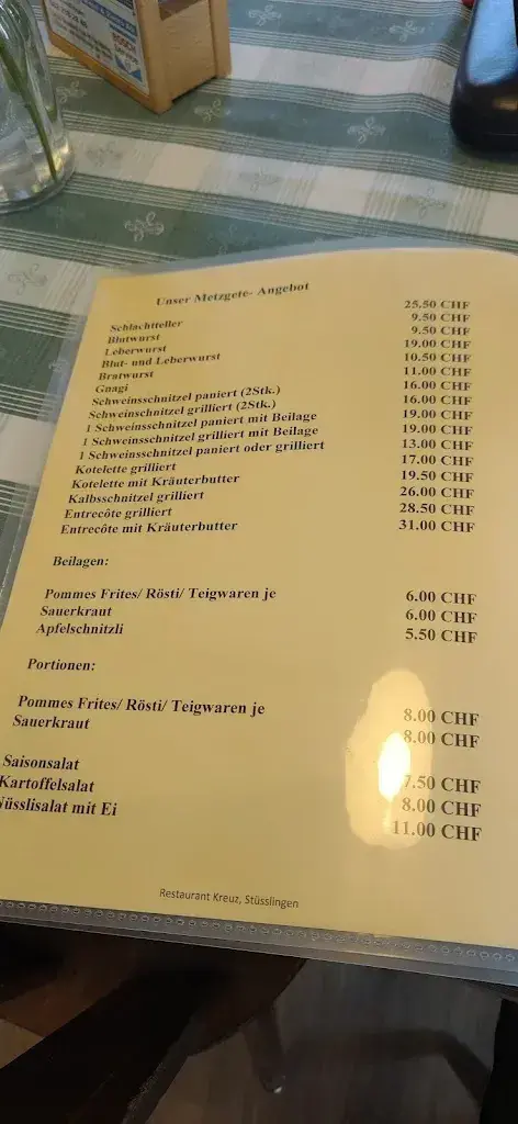 Menu_Restaurant Kreuz Stüsslingen_Stüsslingen_image_3