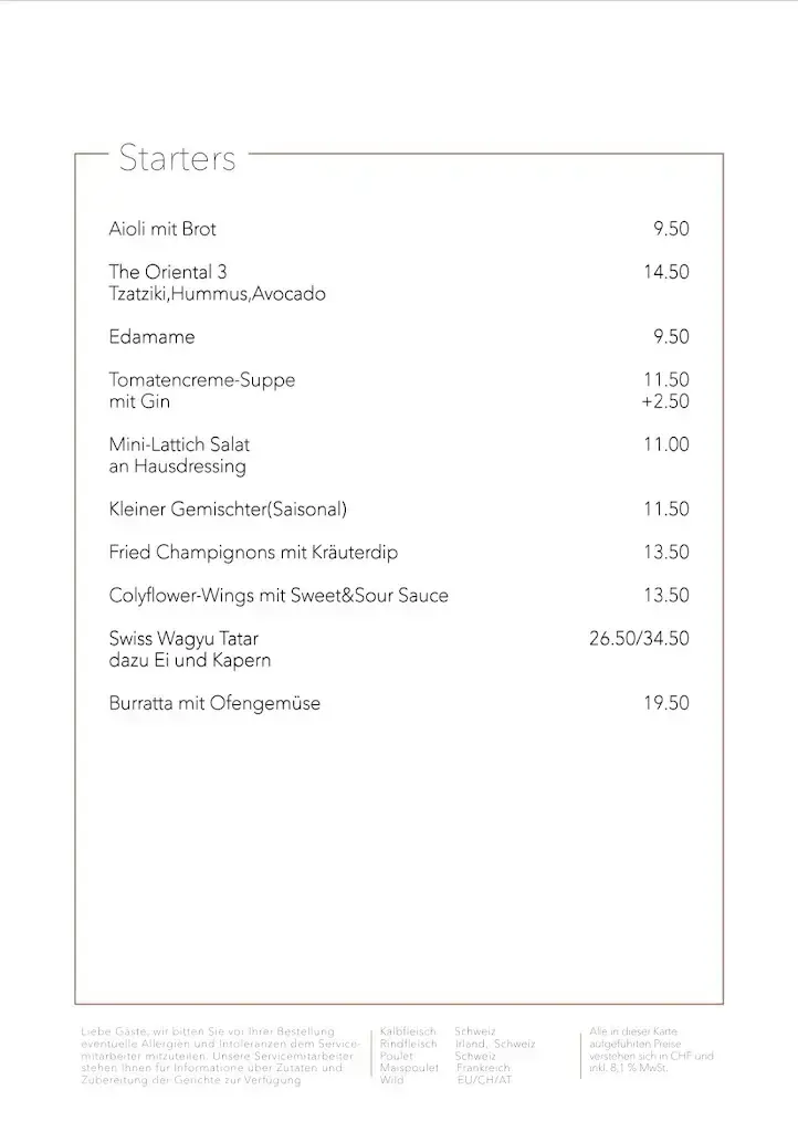 Menu_Casa Lío_Wettswil am Albis_immagine_2