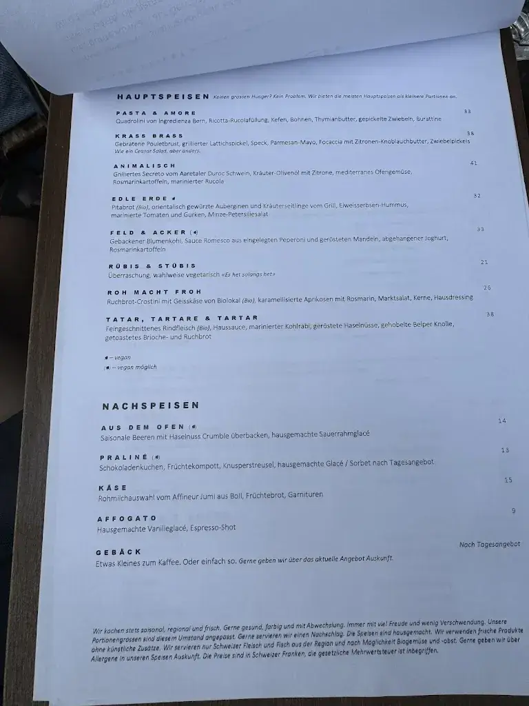 Restaurant Eiger_Bern_menu_image_1