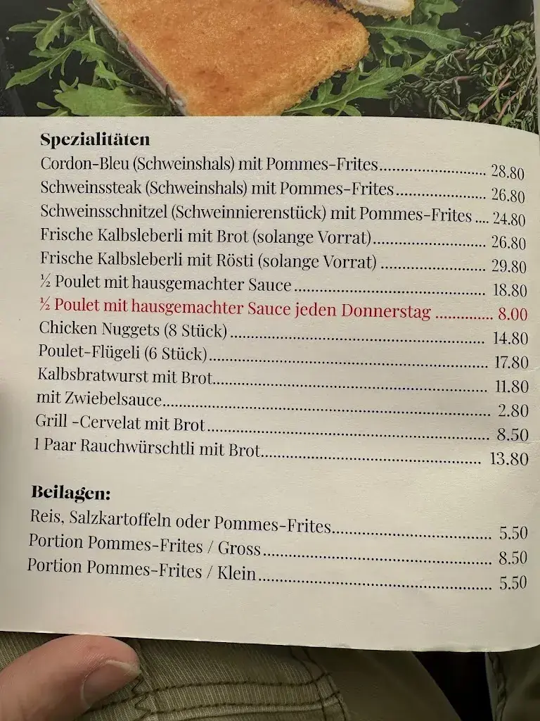 Restaurant Forellenhof restaurant à Kienberg