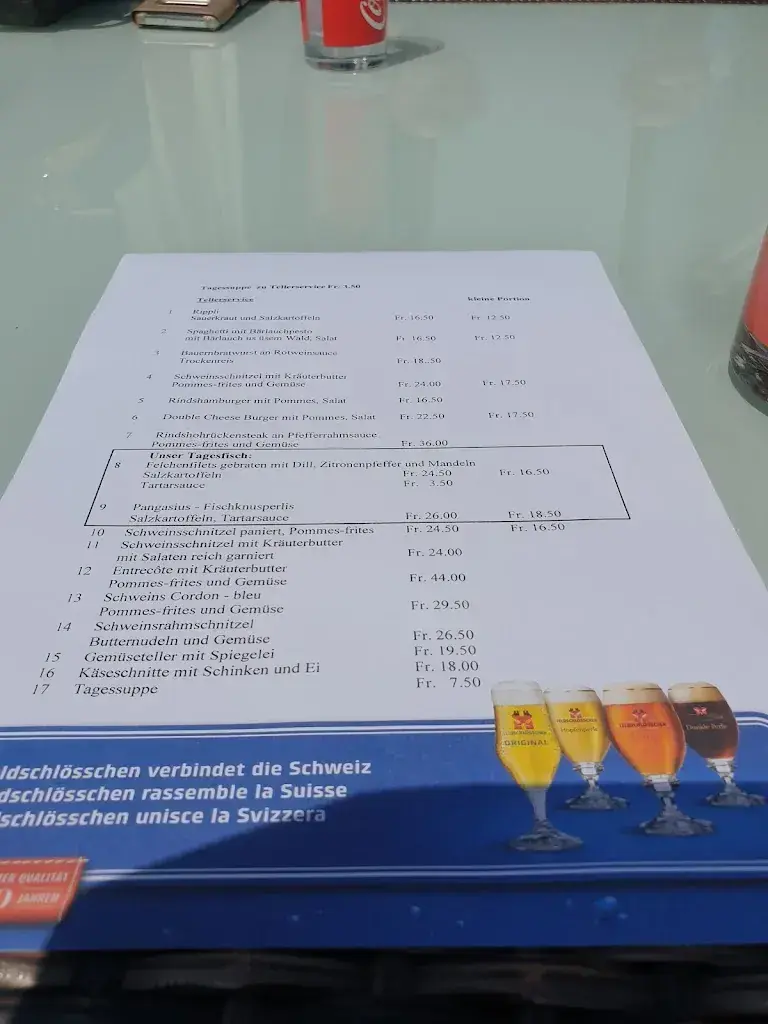Menu_Waldgasthaus Chalet Saalhöhe AG_Kienberg_image_1