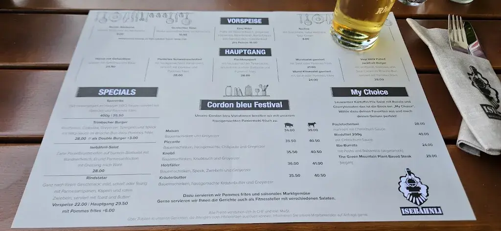 Menü_Isebähnli_Trimbach_Bild_2