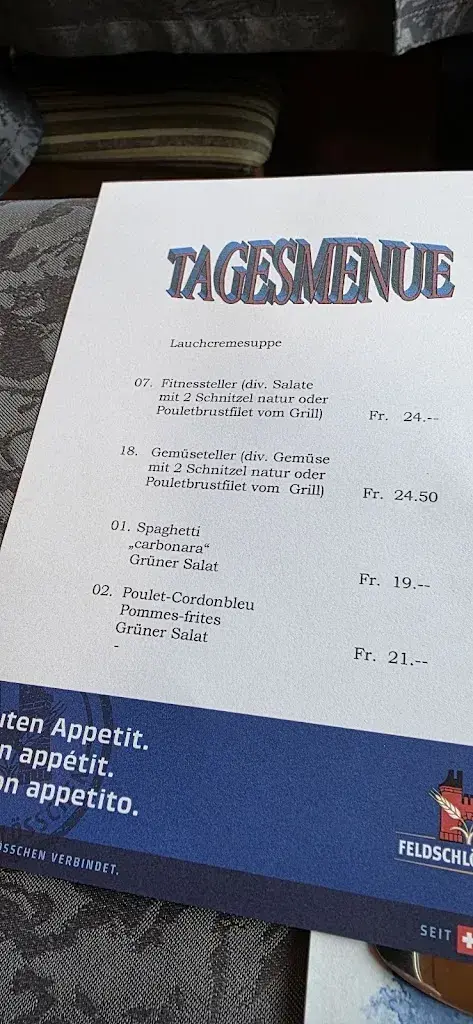 Restaurant Café Egge restaurant à Obergösgen