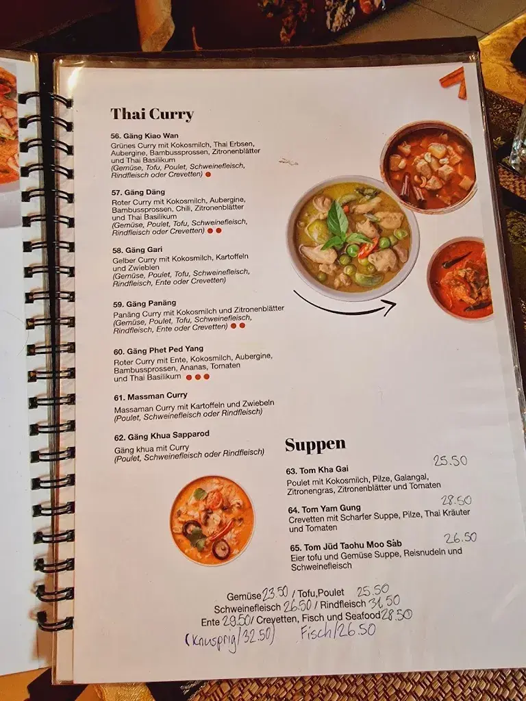 Menu_Maliwan Thai Restaurant_Niedergösgen_image_2