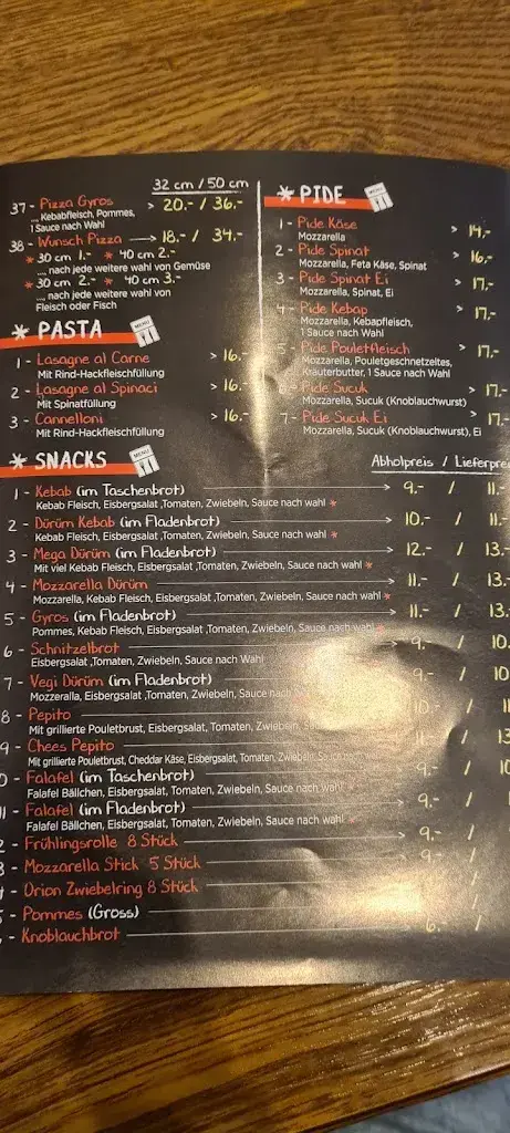 Menü_Fortuna Pizzakurier_Niedergösgen_Bild_4