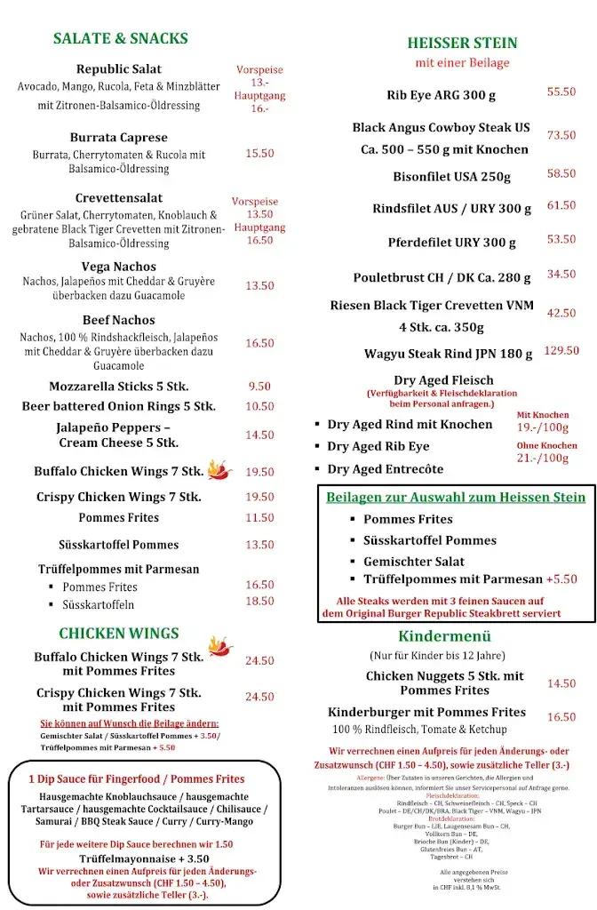 Menu_Burger Republic Restaurant & Bar_Schönenwerd_image_3