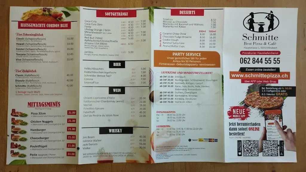 Schmitte Best Pizza & Café ristorante a Erlinsbach
