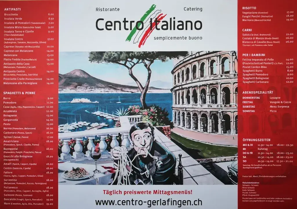 Menu_Centro Italiano_Gerlafingen_image_2