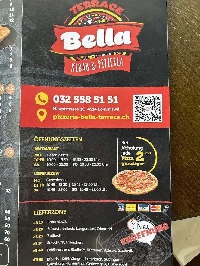 Menu_Pizzeria Bella Terrace Lommiswil_Lommiswil_image_3