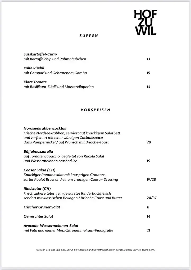 Gastronomie Hof zu Wil_Wil_menu_image_1