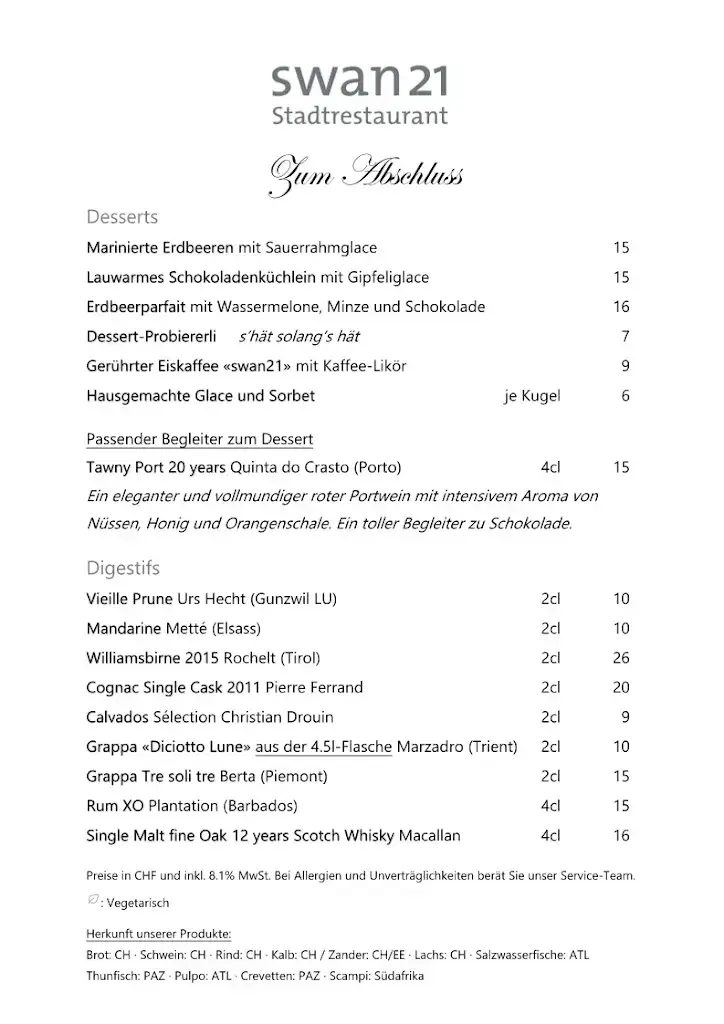 Stadtrestaurant swan21_Wil_menu_image_1