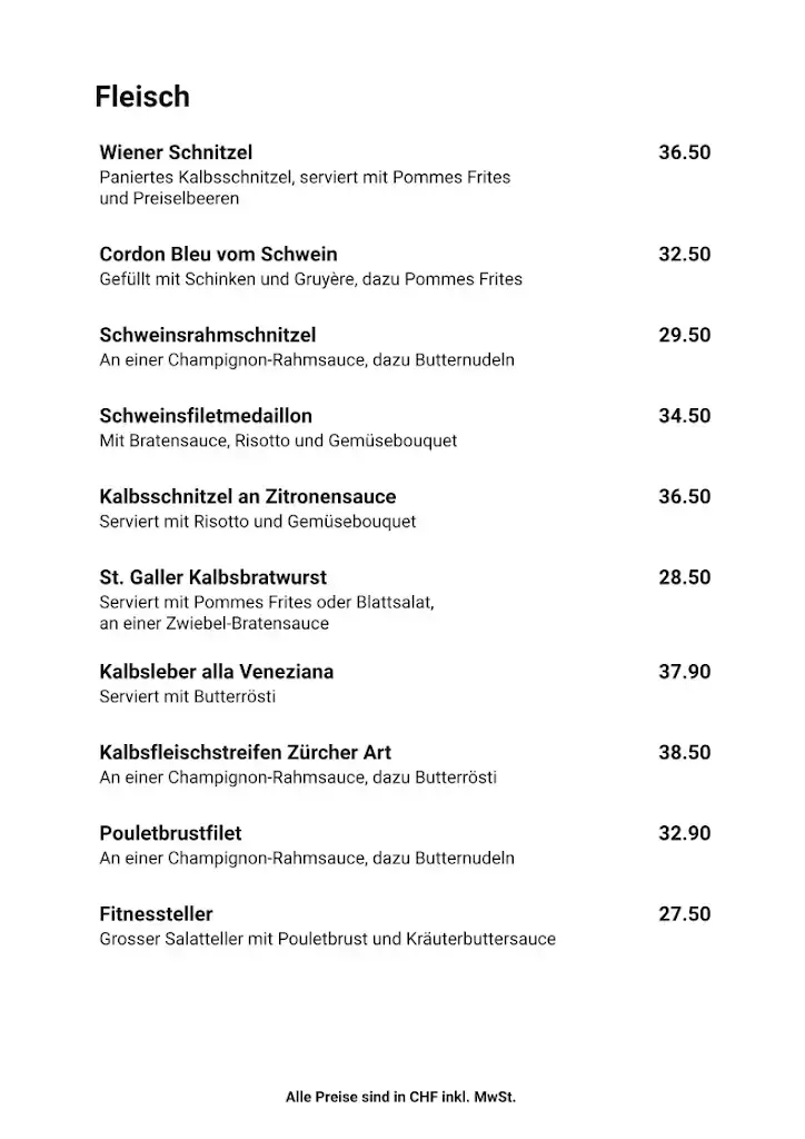 Restaurant Schöntal restaurant in Wil