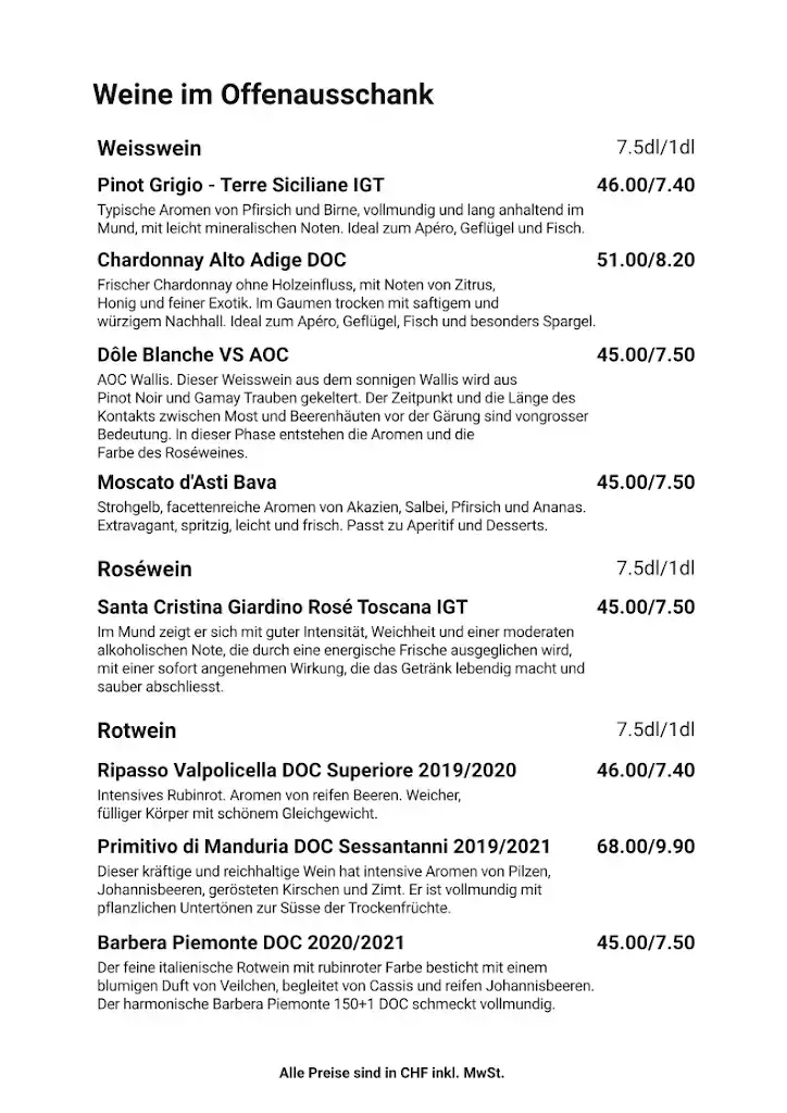 Menu_Restaurant Schöntal_Wil_image_4