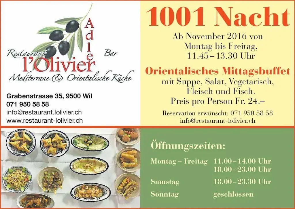 Menu_Restaurant l‘Olivier_Wil_image_3