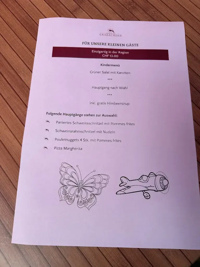 Menü_Wirtshaus zur Grabachern_Selzach_Bild_3