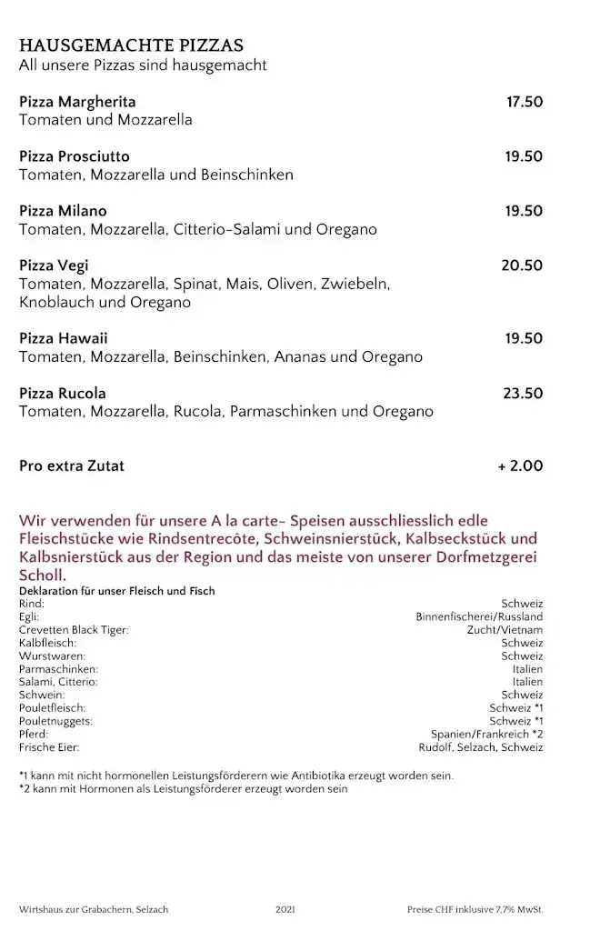 Menü_Wirtshaus zur Grabachern_Selzach_Bild_4