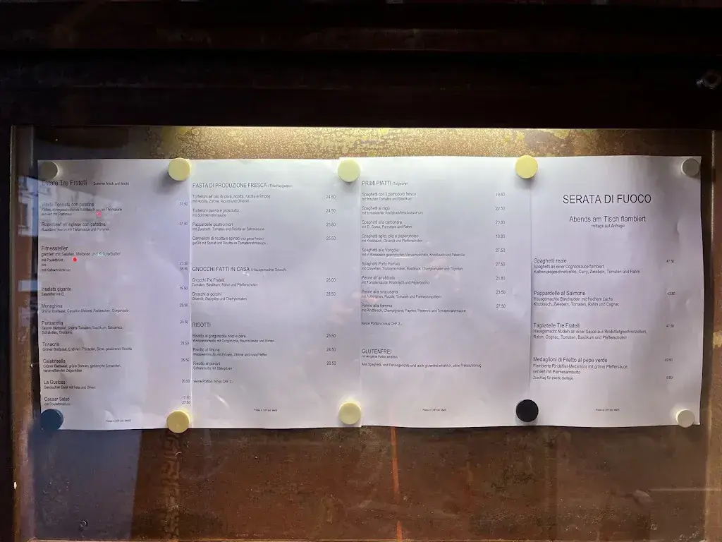 Menu_Tre Fratelli_Bern_image_1