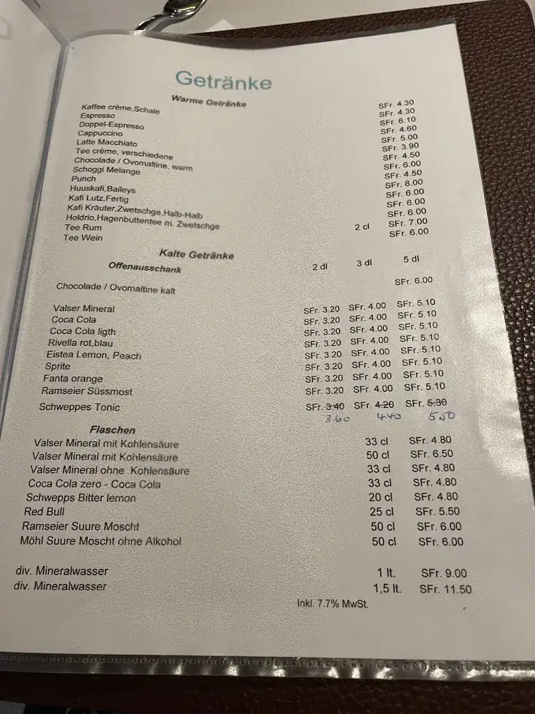 Menu_Restaurant Pöstli_Kappel_image_3
