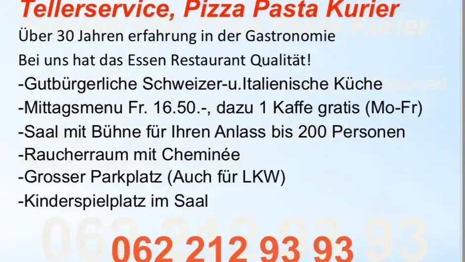 Restaurant Pizzeria Waldegg Kurier_Gunzgen_menu_image_1