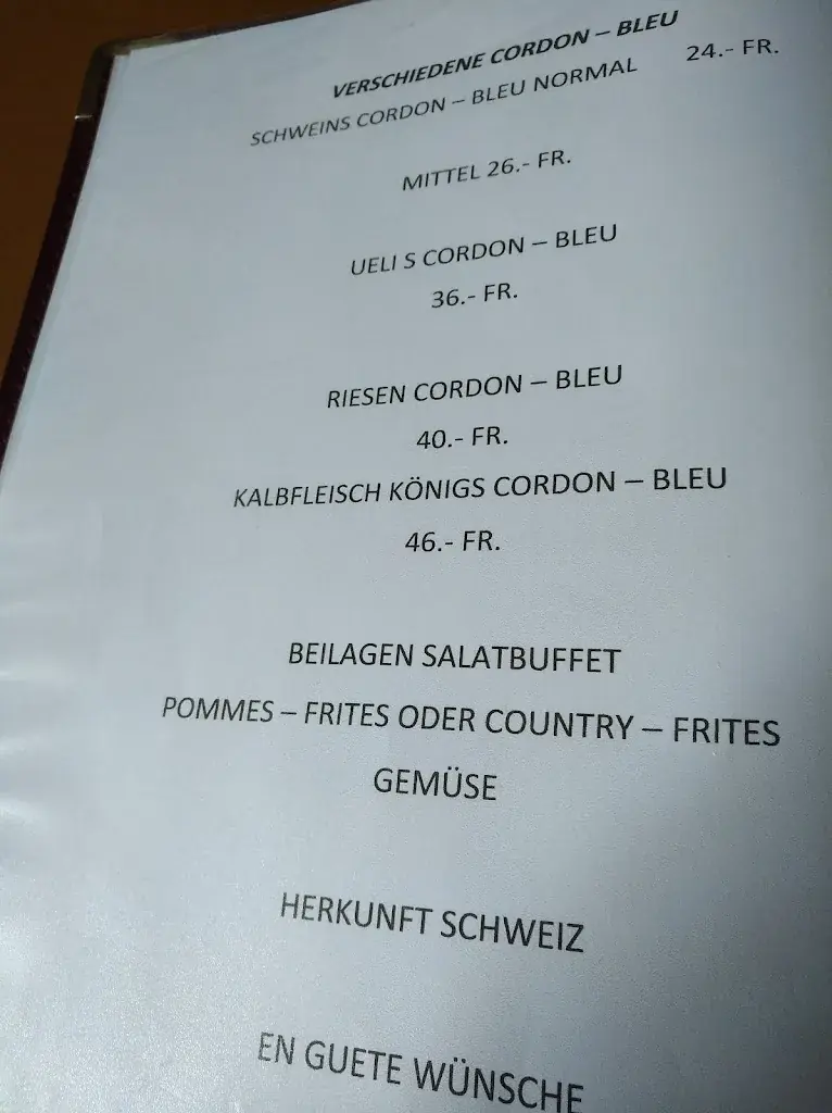 Speiserestaurant Glashütte A. und U. Hänggi ristorante a Bärschwil