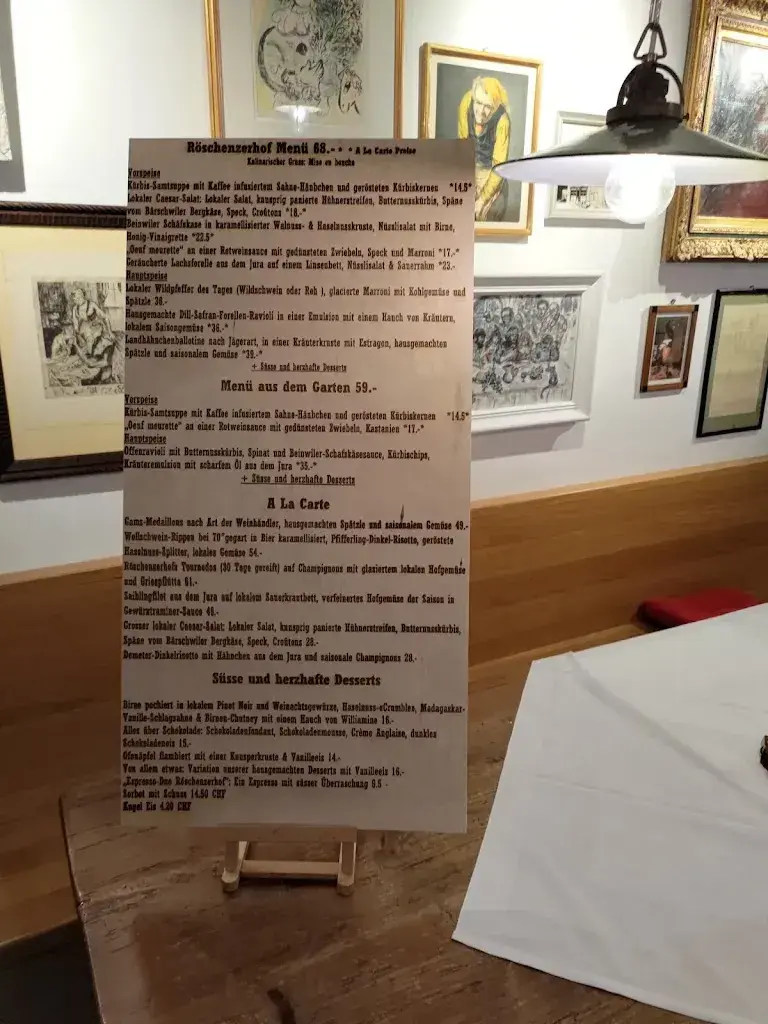 Menu_Hotel & Restaurant Röschenzerhof_Röschenz_image_1