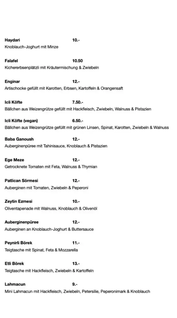 DEM I anatolian restaurant, mezebar & catering in allschwil restaurant in Allschwil