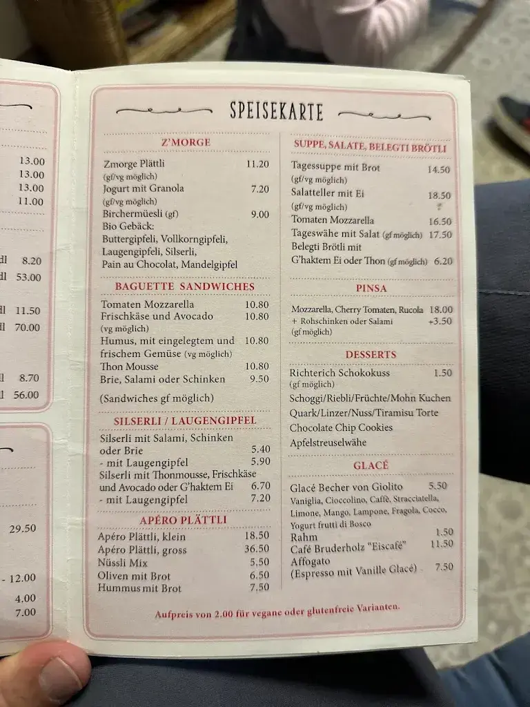 Menu_Café Bruderholz_Basel_immagine_3