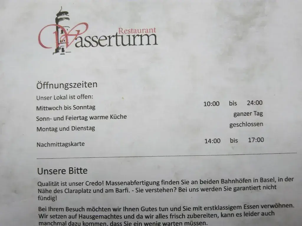 Menu_Restaurant Water Tower_Basel_immagine_3