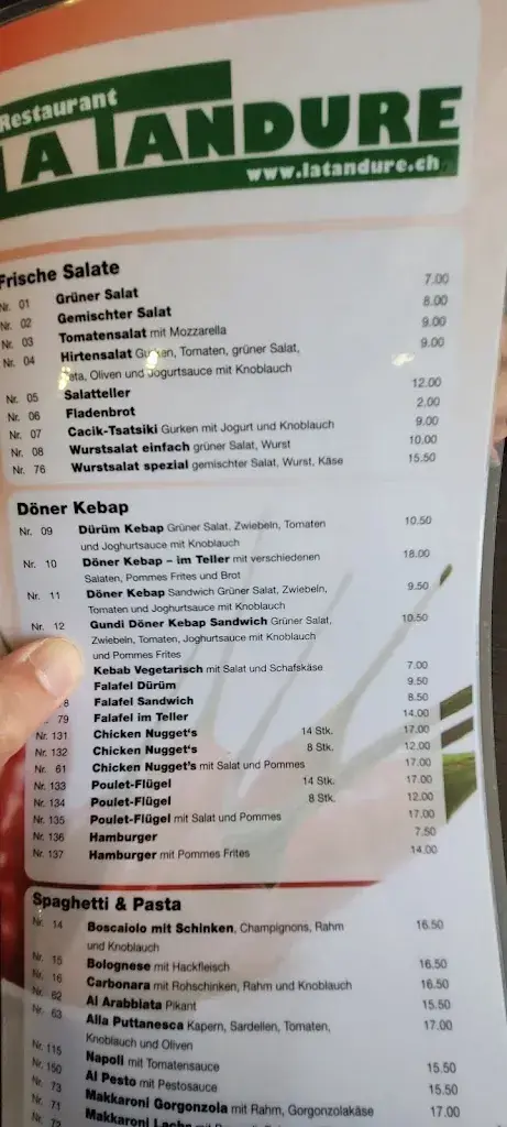 La Tandure restaurant à Riehen