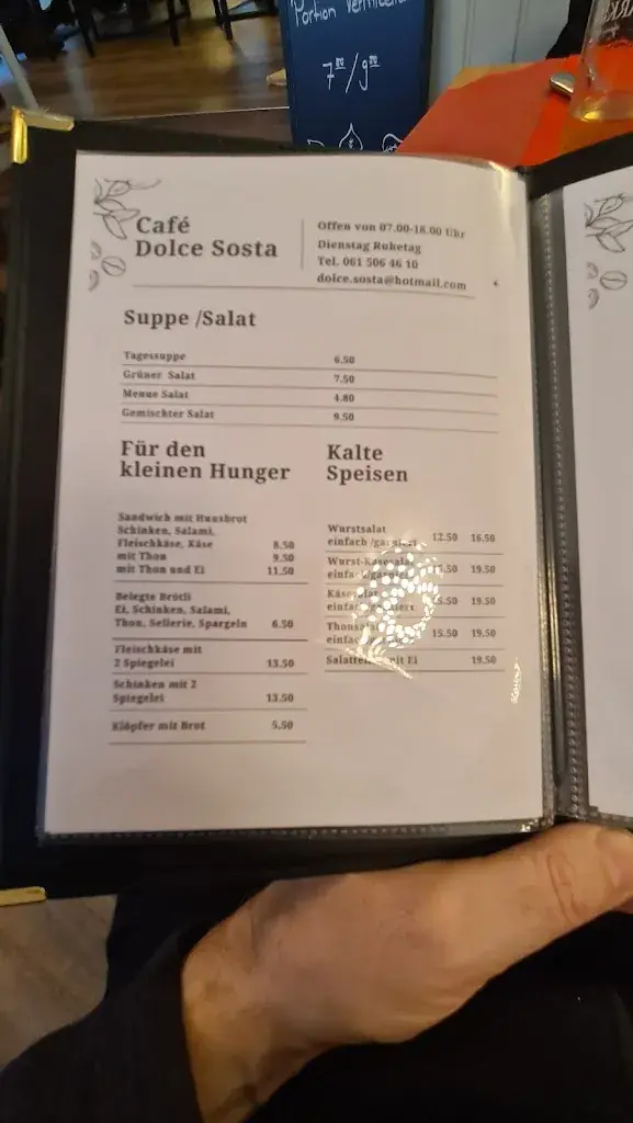 Café Dolce Sosta, Jacqueline Hafner restaurant à Riehen