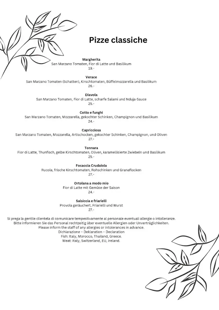 Menu_Amalfi Ristorante Pizzeria_Riehen_image_3