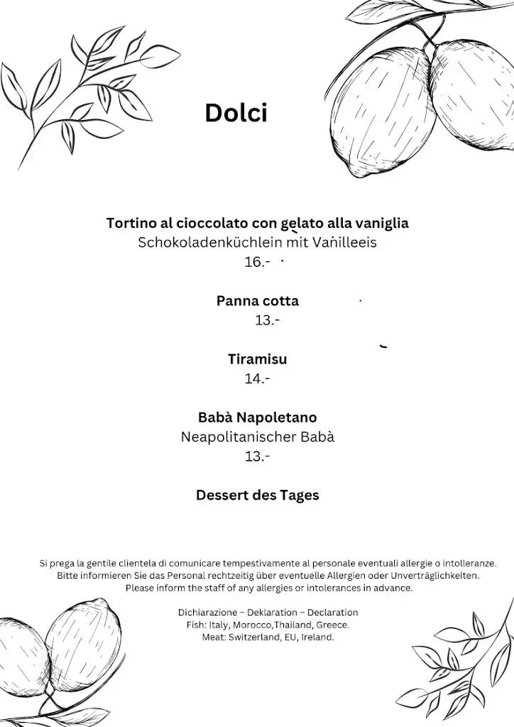 Menu_Amalfi Ristorante Pizzeria_Riehen_image_4