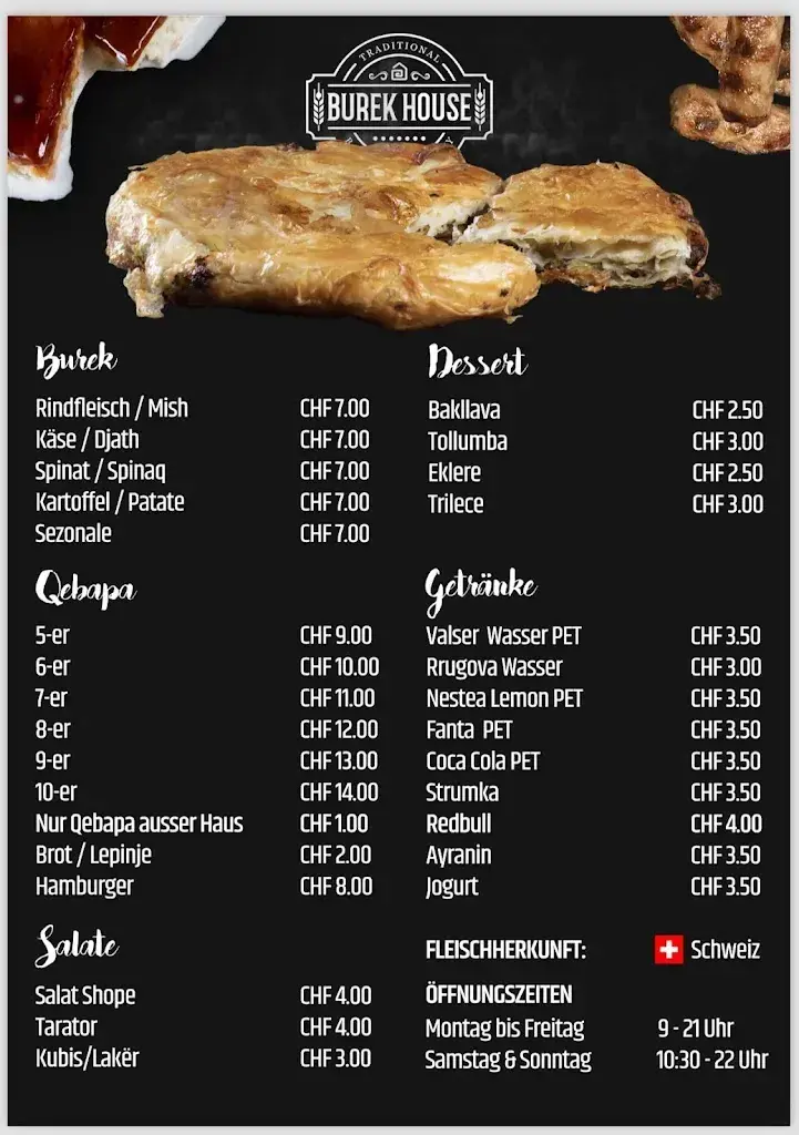 Restaurant Burek House restaurant à Birsfelden