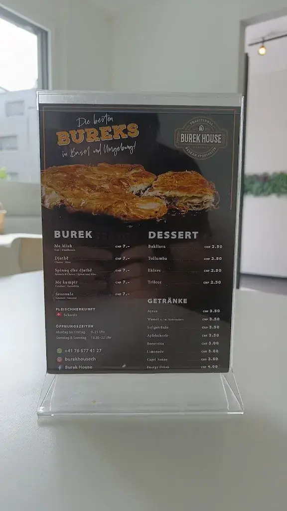 Menü_Restaurant Burek House_Birsfelden_Bild_3