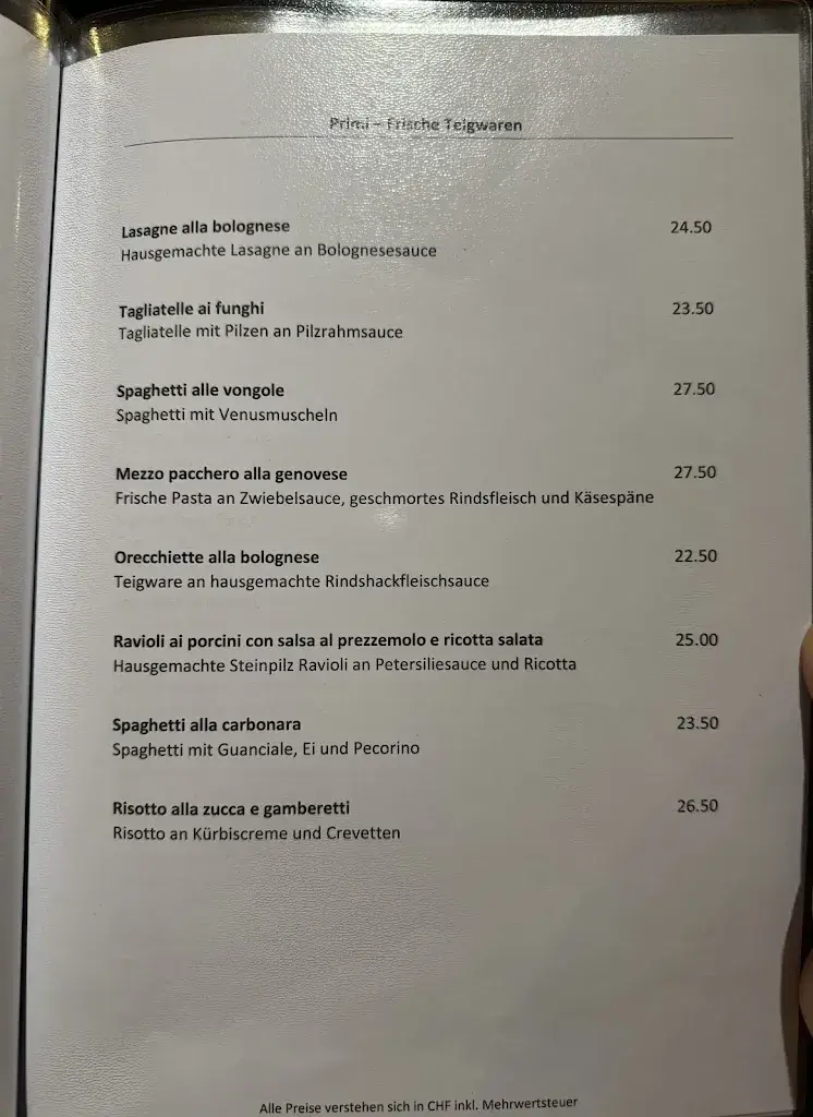 Osteria La Botte_Muttenz_menu_image_1