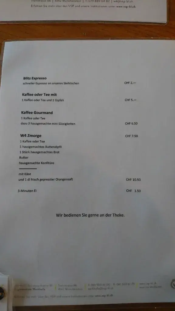 Menu_Kaffi W4_Münchenstein_image_2